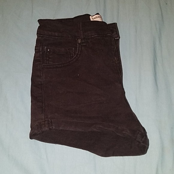 Black jean shorts - Picture 4 of 4